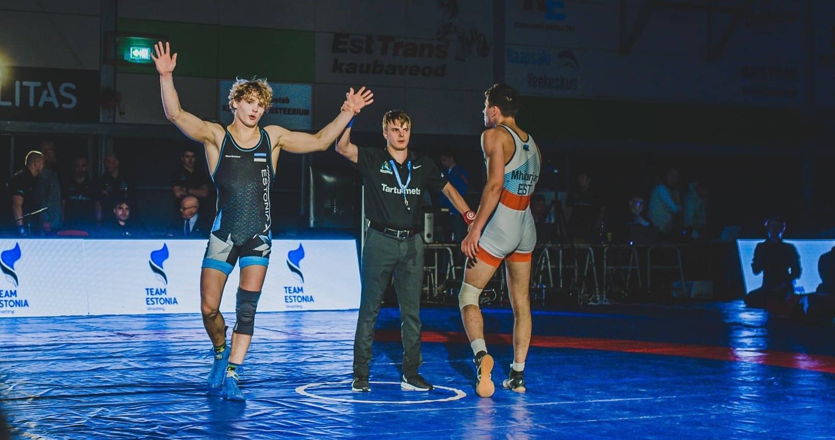 Ekke Kõu Leitham tähistab võitu Eesti meistrivõistlustel